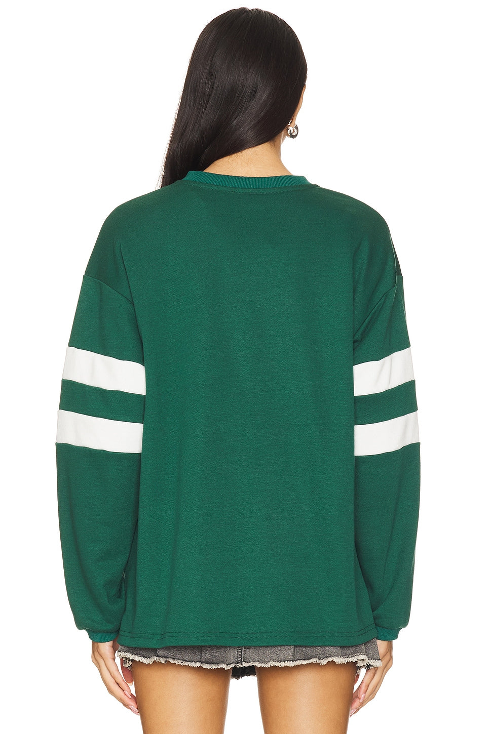 superdown Jordy Oversized Crewneck in Green