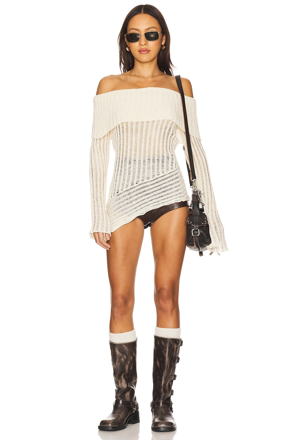superdown Tawny Sweater in Ivory