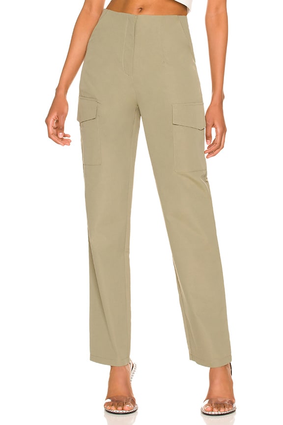superdown Kimmy Cargo Pant in Olive Green