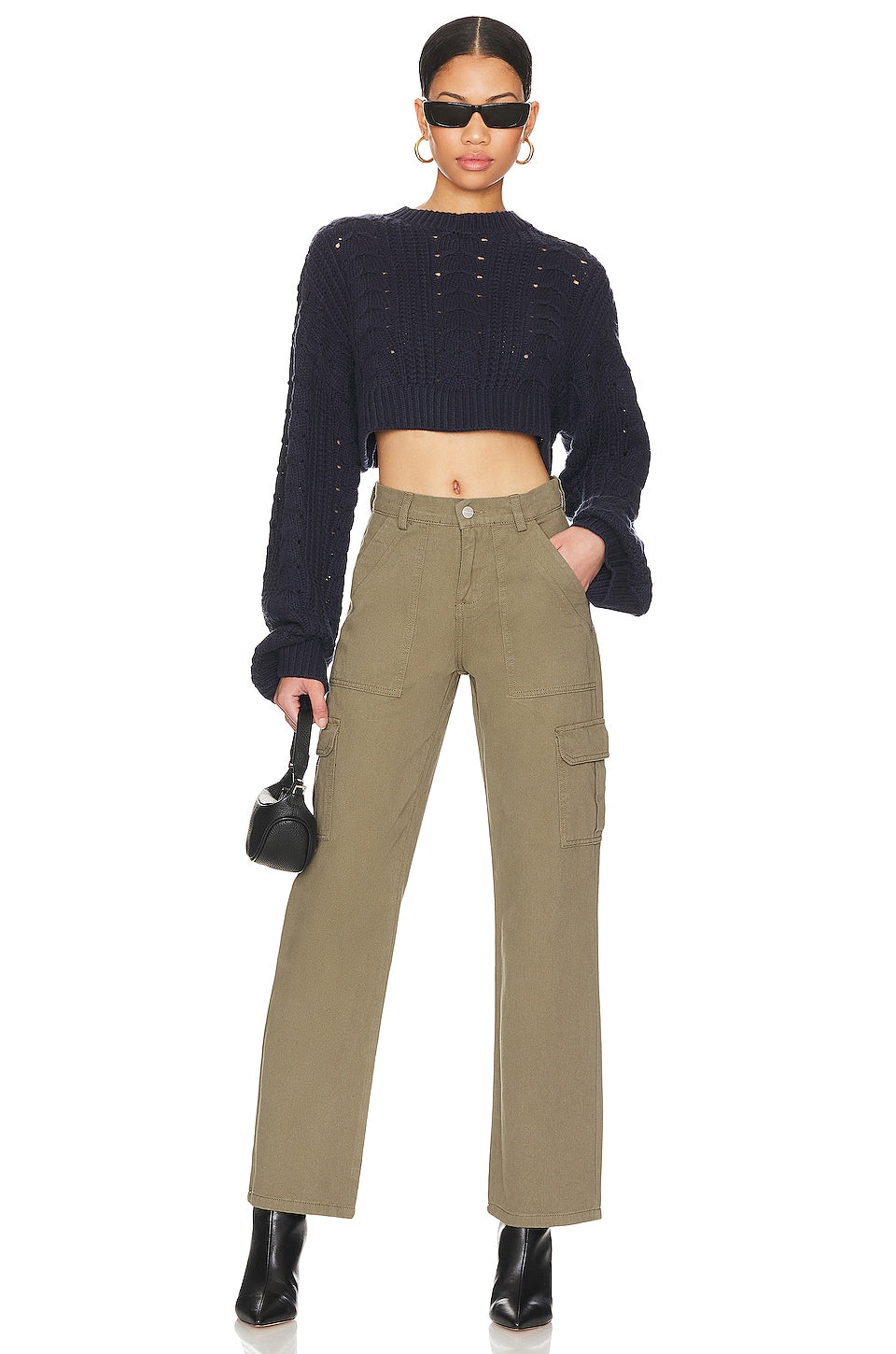 superdown Adina Cargo Pant in Olive Green