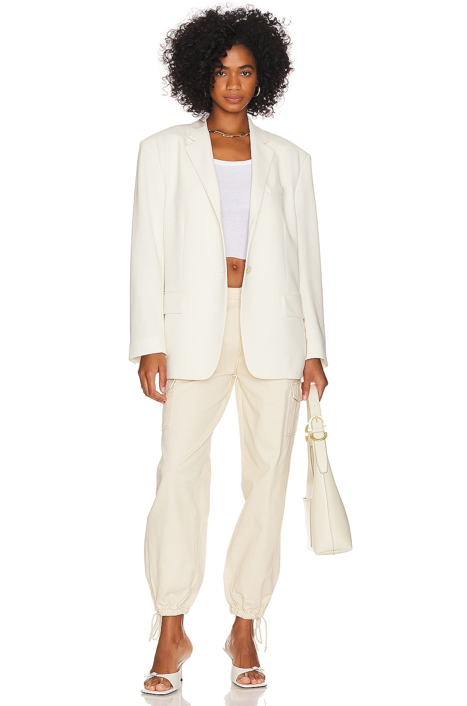 superdown Kayla Jogger Pant in Khaki