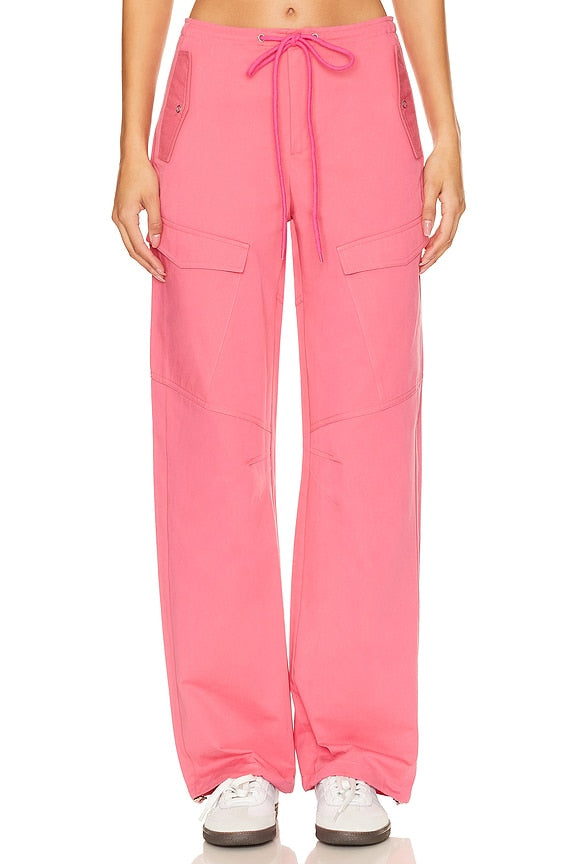 superdown Beck Cargo Pant in Hot Pink