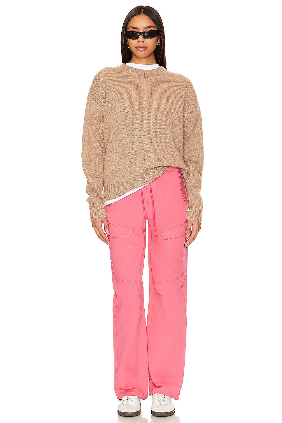 superdown Beck Cargo Pant in Hot Pink