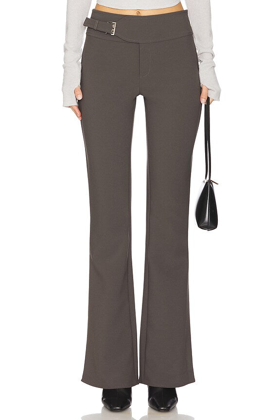 superdown Jessica Bootcut Pant in Grey