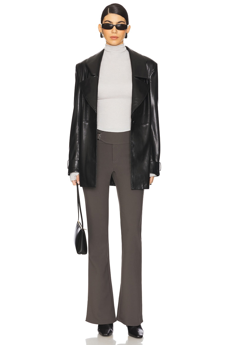 superdown Jessica Bootcut Pant in Grey