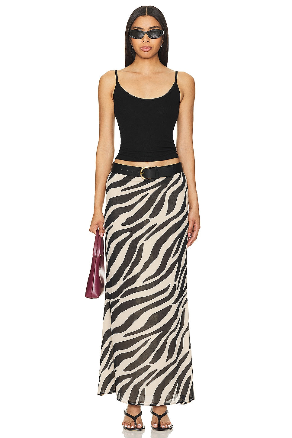 superdown Nalani Maxi Skirt in Stripe
