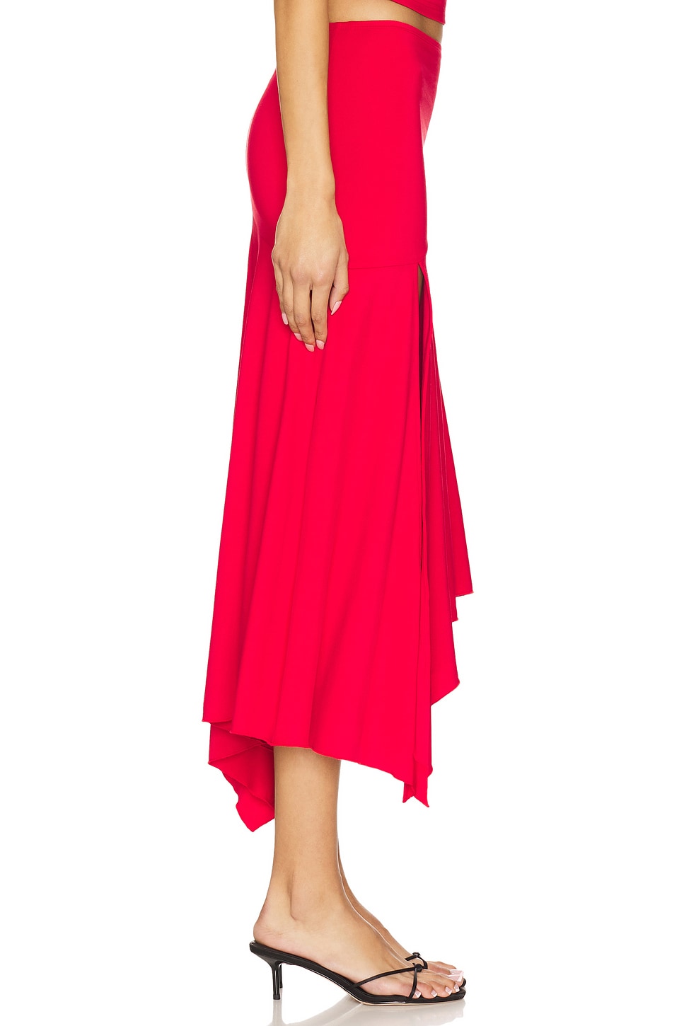 superdown Jaqualina Midi Skirt in Red
