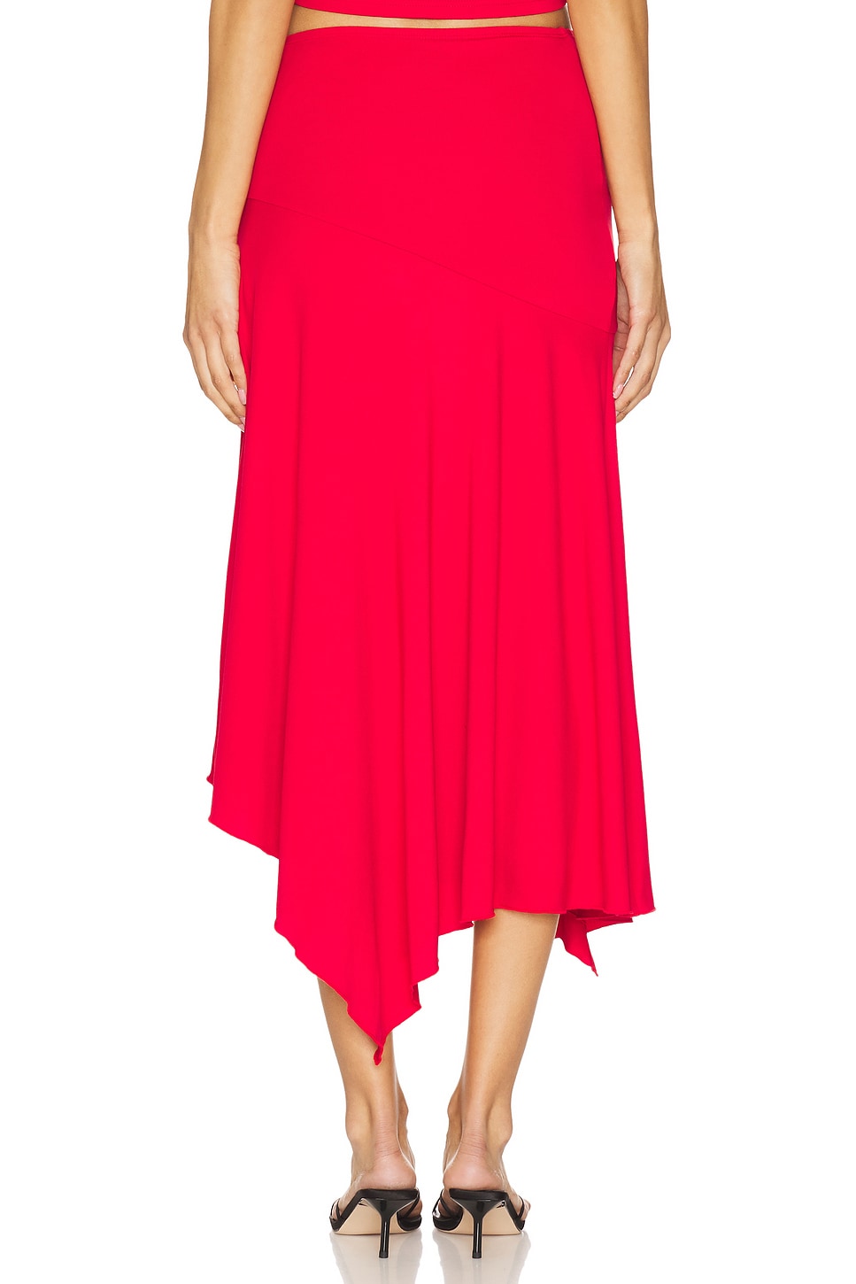 superdown Jaqualina Midi Skirt in Red