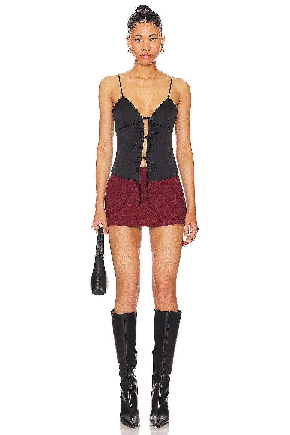 superdown Anahi Cami Top in Black