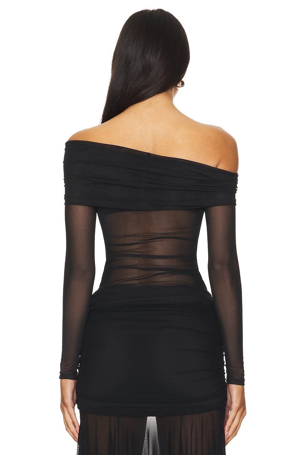 superdown Kami Off Shoulder Top in Black