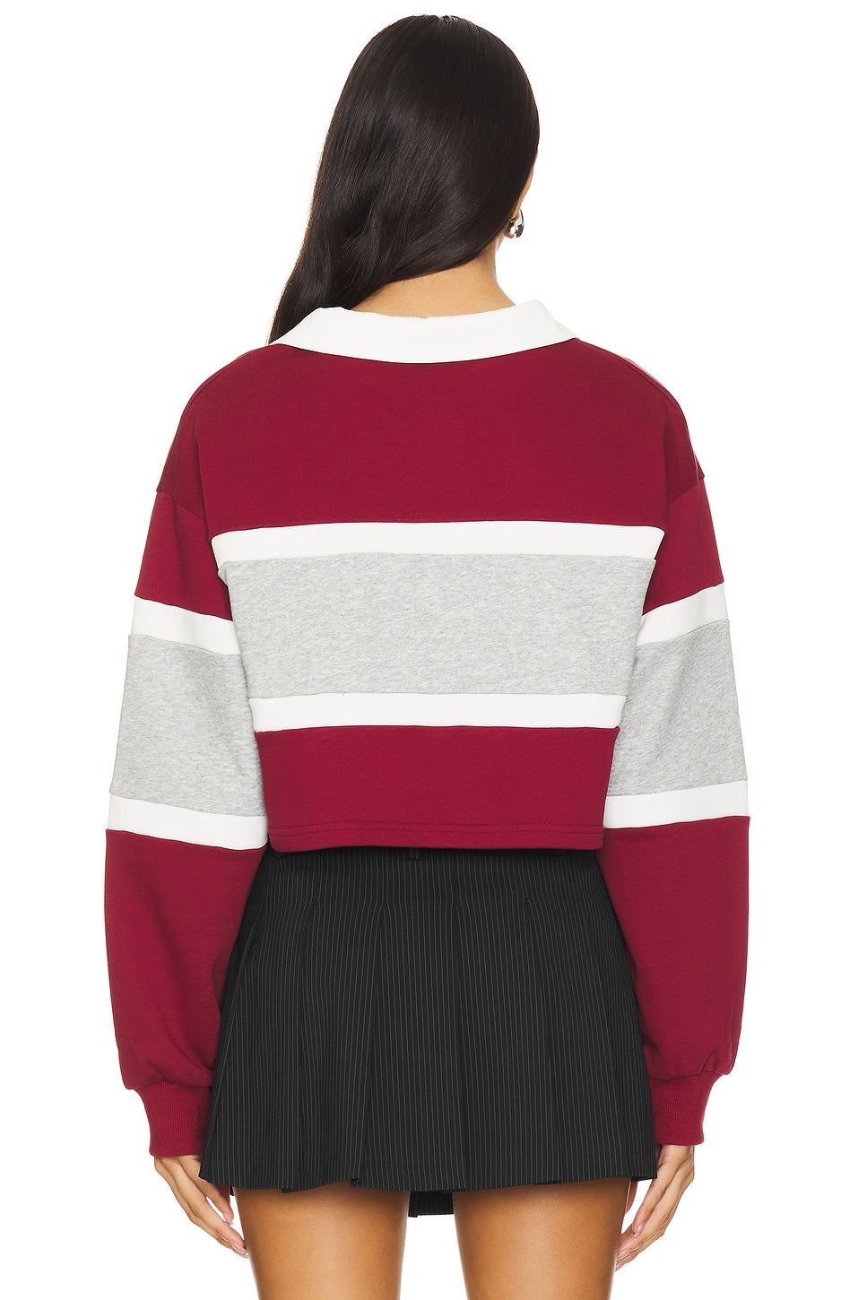 superdown Juliet Cropped Polo in Multi