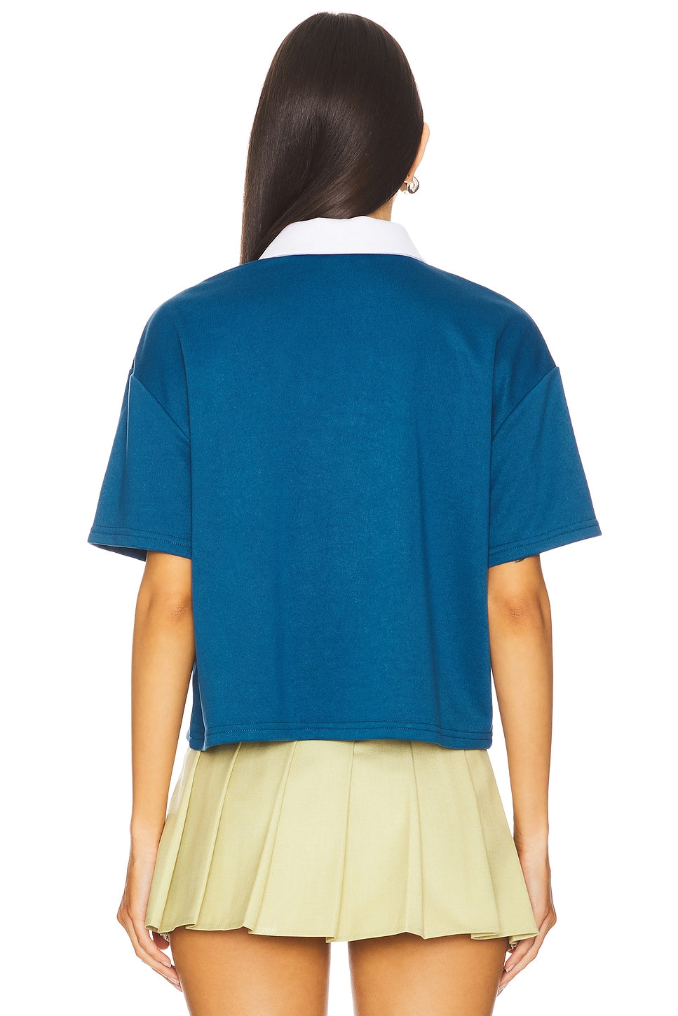 superdown Alinia Polo Top in Blue