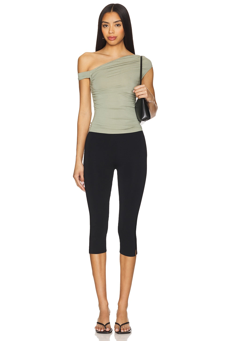 superdown Moxie Top in Sage