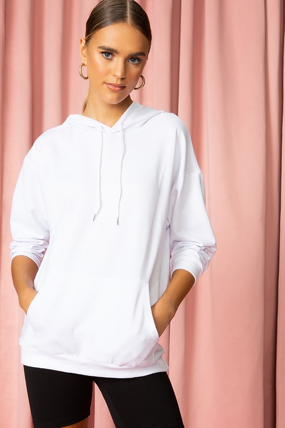 superdown Hooded Sweatshirt in White
