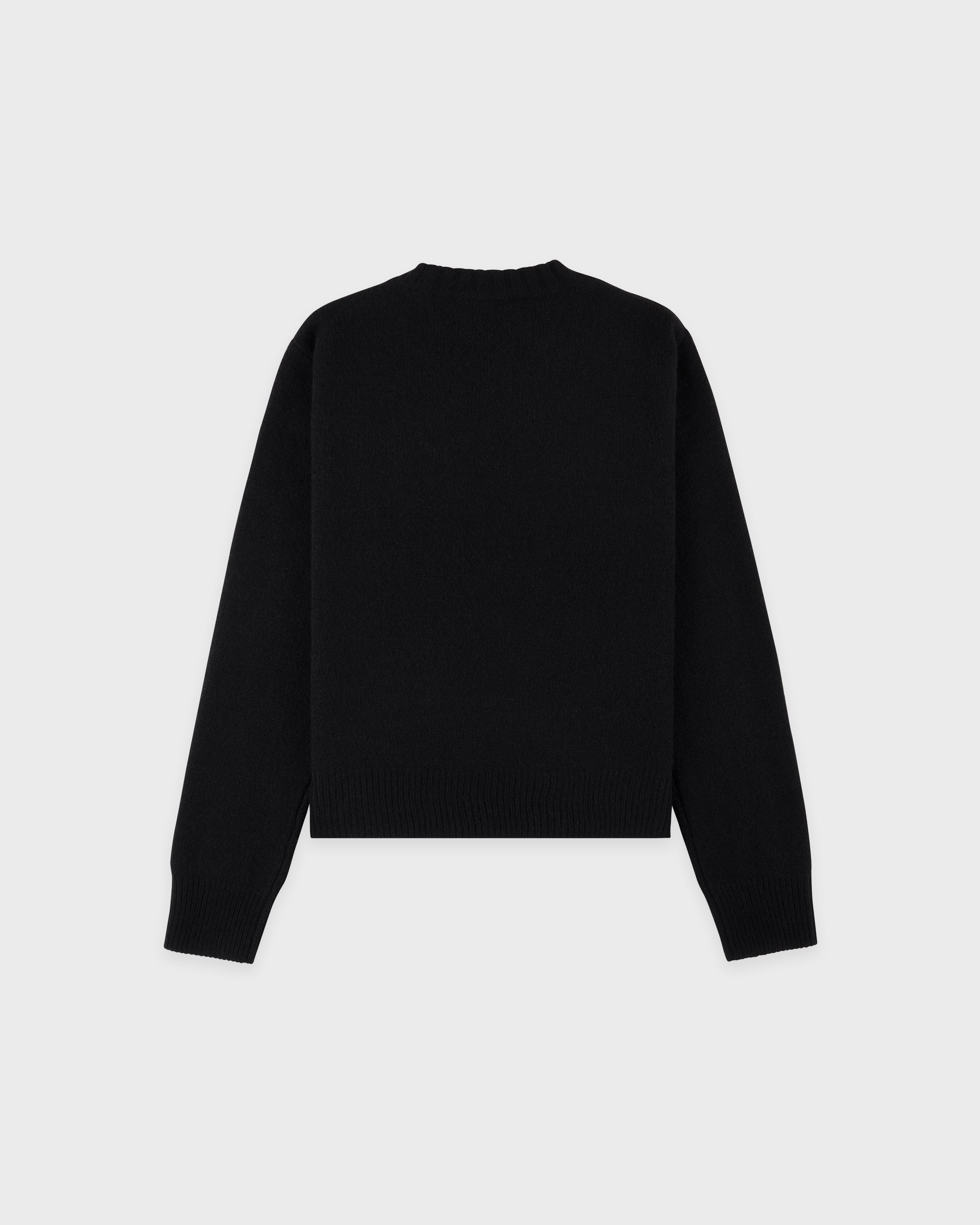 SRC Cashmere Sweater - Black/White