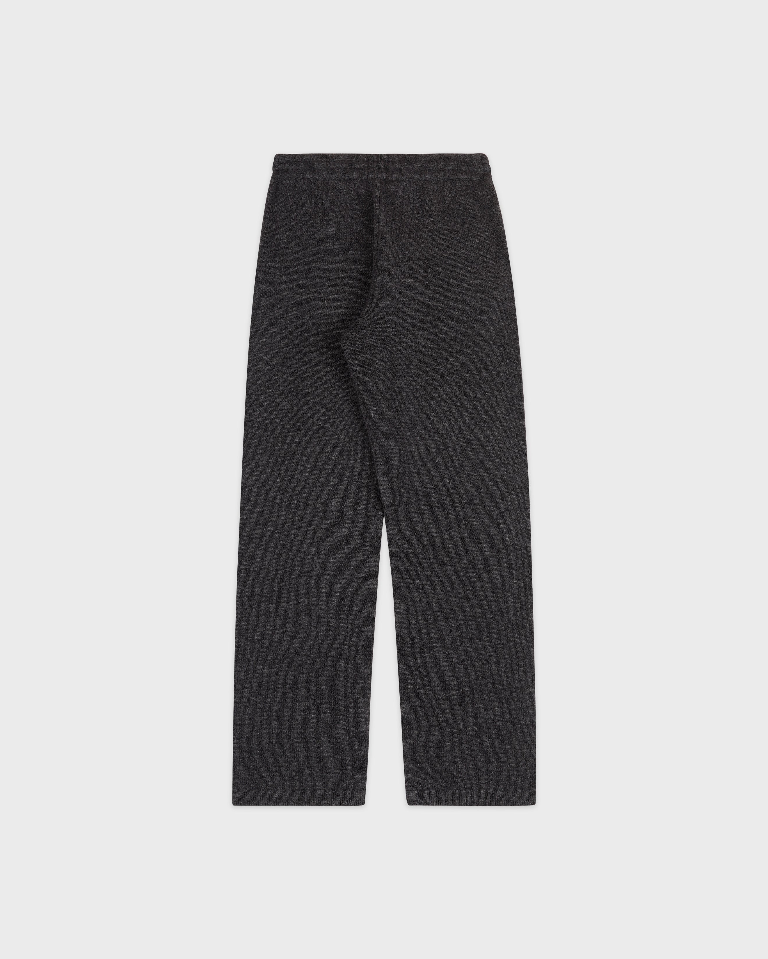 SRC Cashmere Trousers - Dark Grey/White