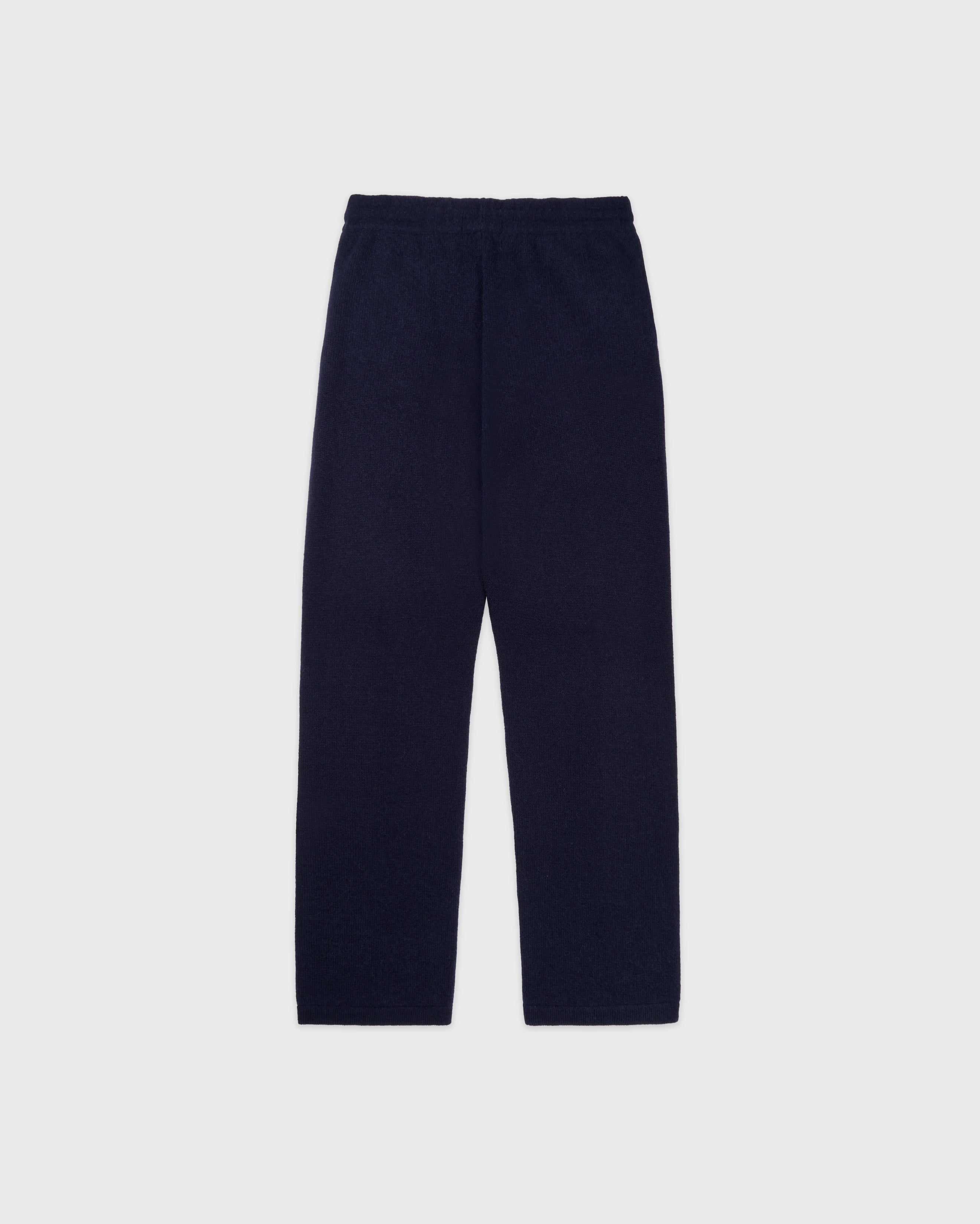 SRC Cashmere Trousers - Navy/White