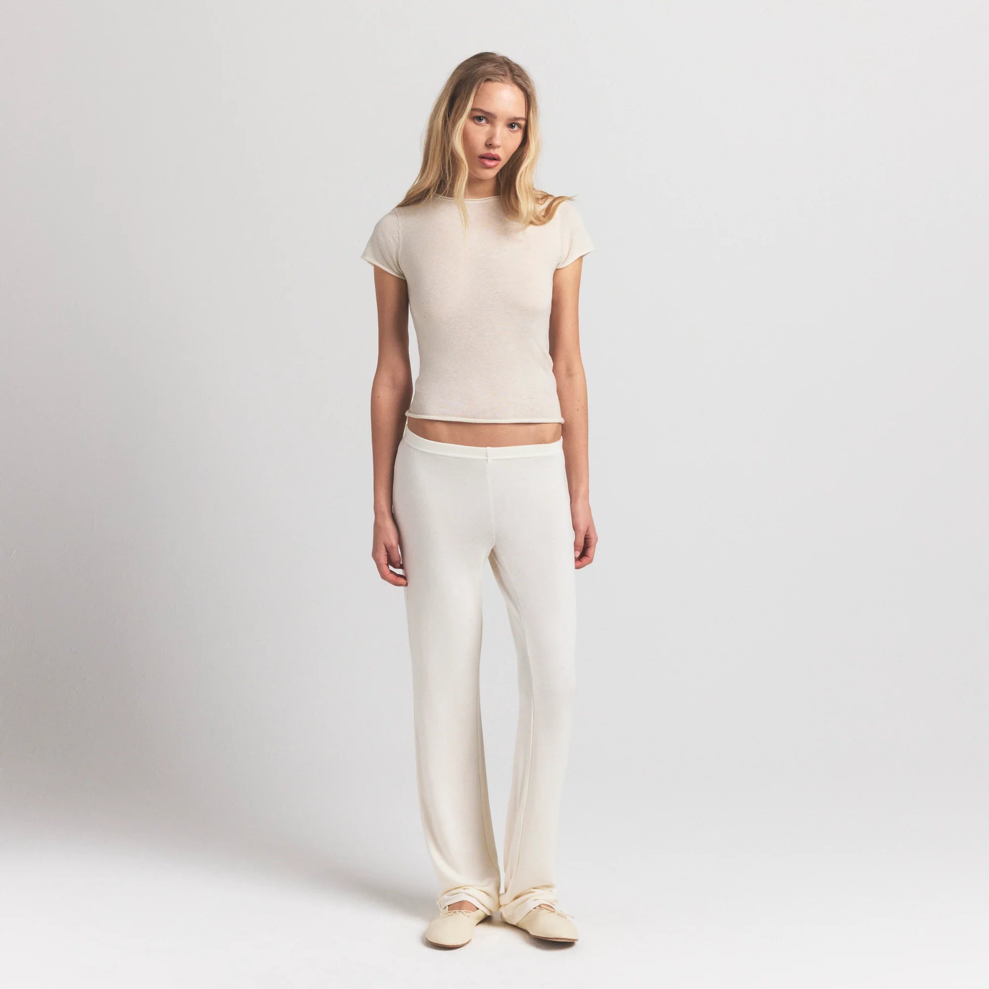 Featherweight Cashmere Tee