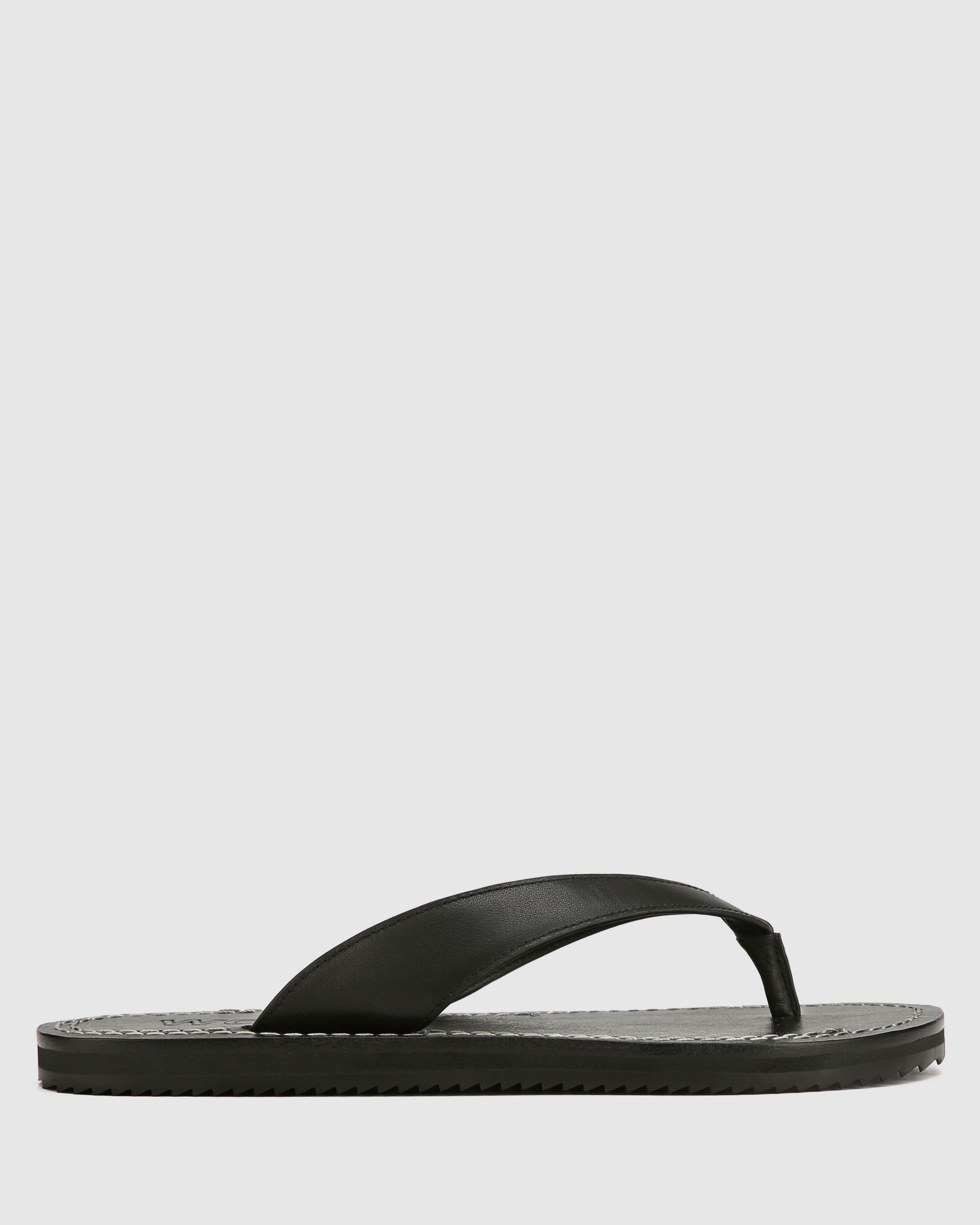 St Barths Black Leather