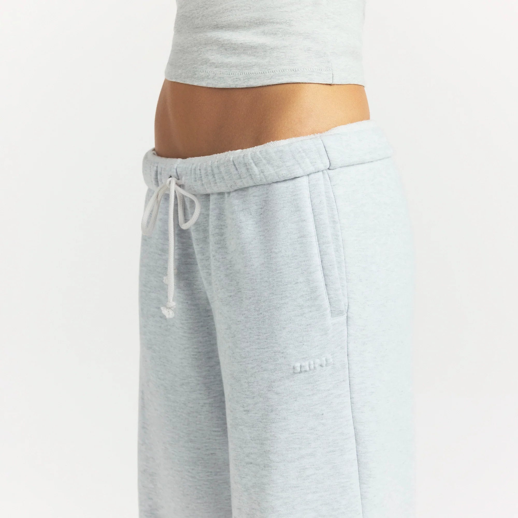 Cotton Fleece Classic Straight Leg Pant