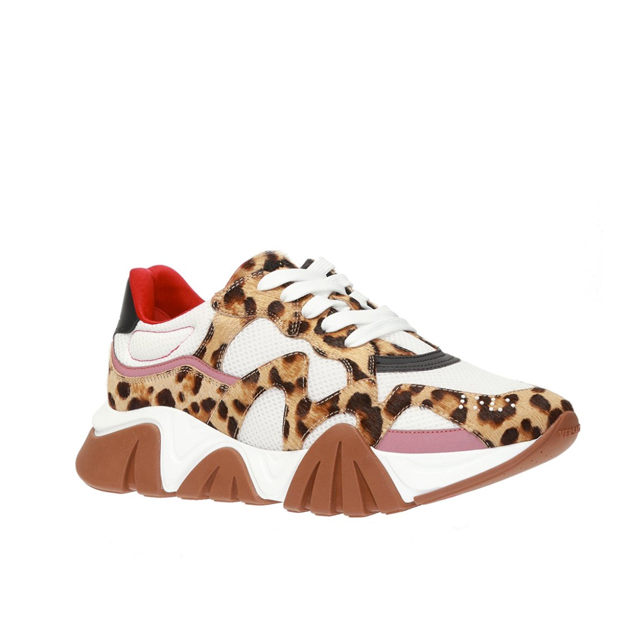 Versace Versace Squalo Leopard Sneakers