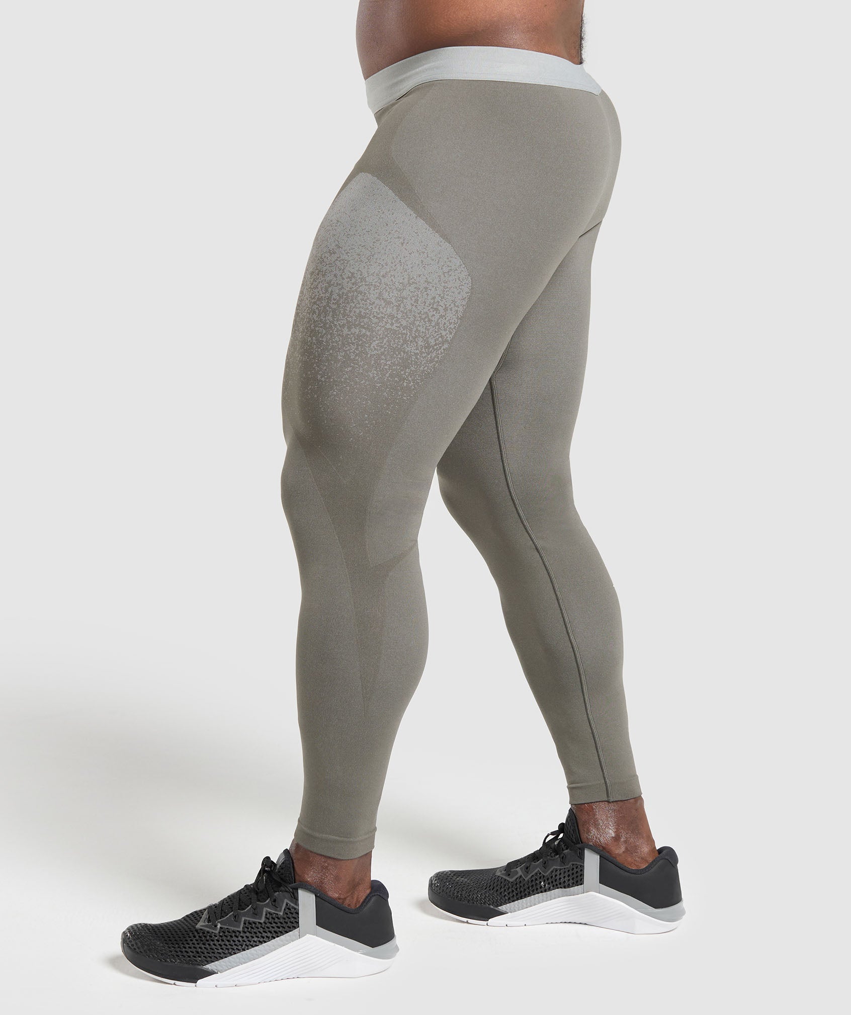 Gymshark Shadow Seamless Tights - Meteor Grey