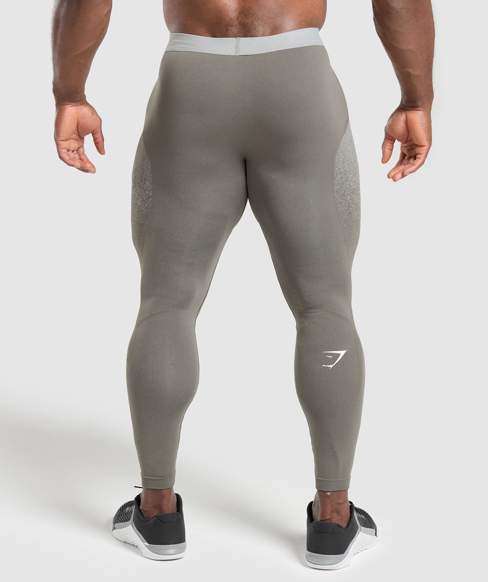 Gymshark Shadow Seamless Tights - Meteor Grey