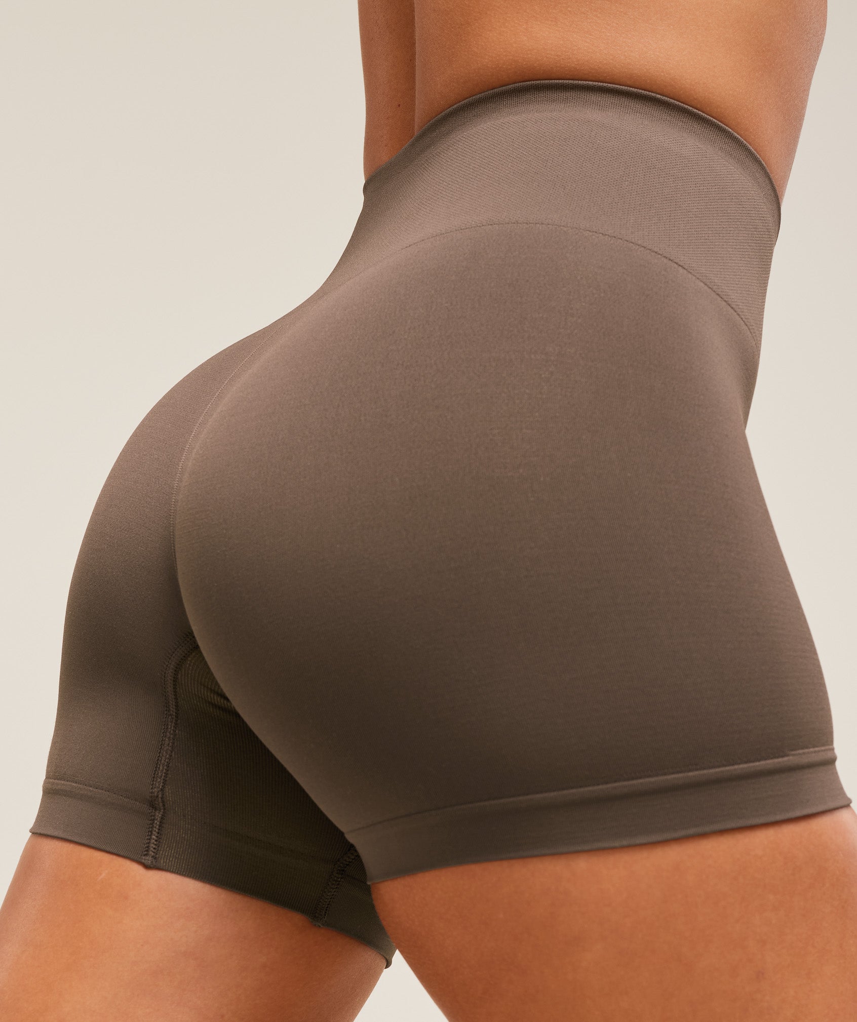 Gymshark Soft Sculpt Shorts - Walnut Brown