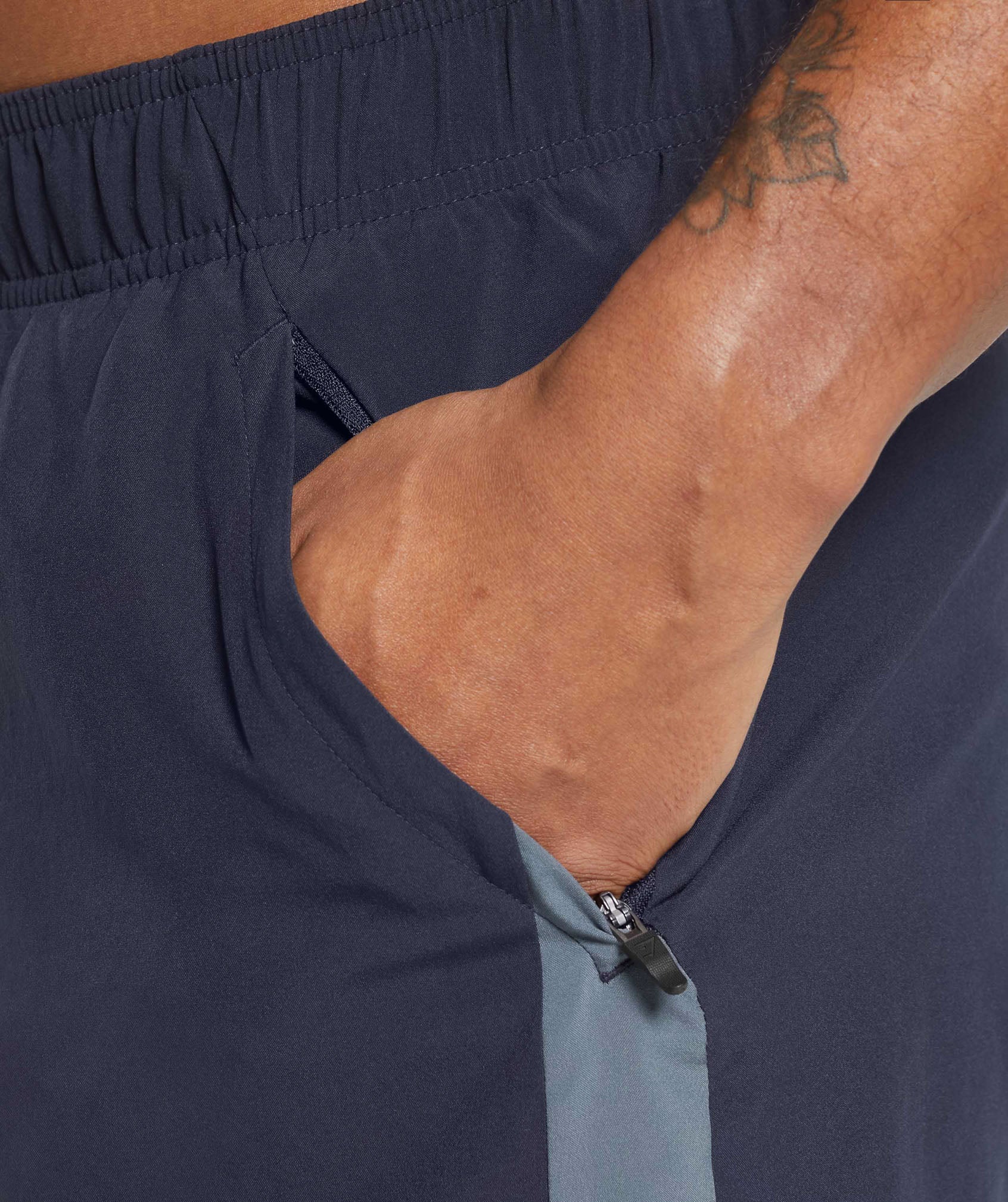 Gymshark Sport 7" 2 in 1 Shorts - Heavy Blue/Iron Blue