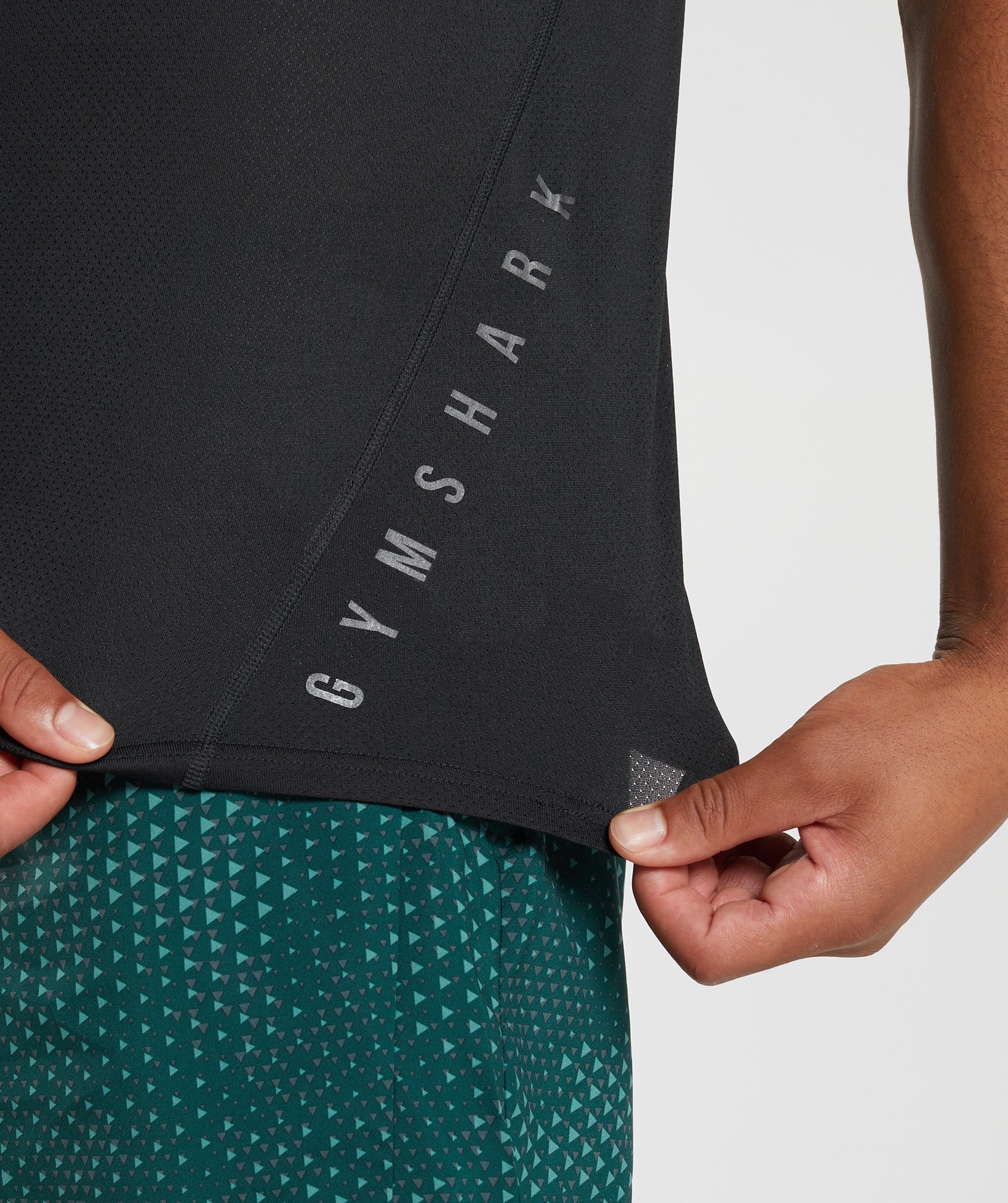 Gymshark Sport T-Shirt - Black/Black Marl