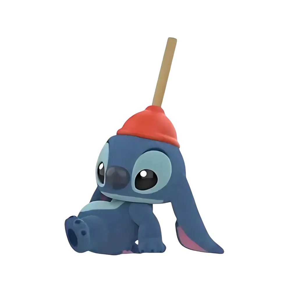 Pop Mart Disney Stitch Little Emotions Series Head's Spinning Figure