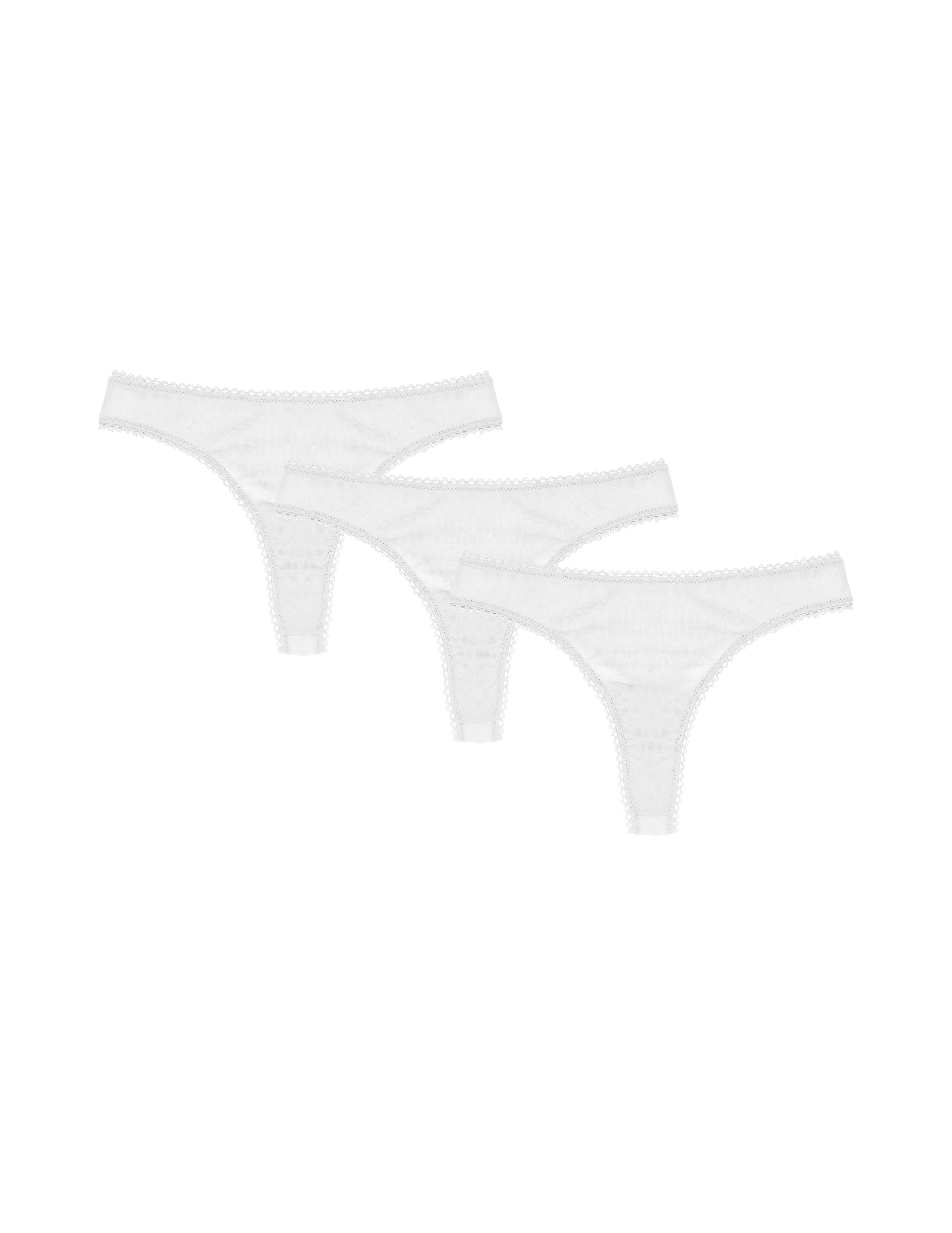 Stella Thong White