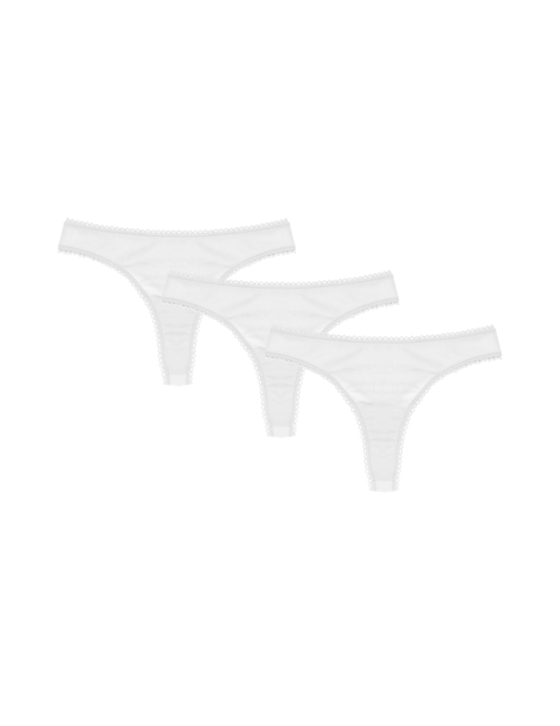 Stella Thong White