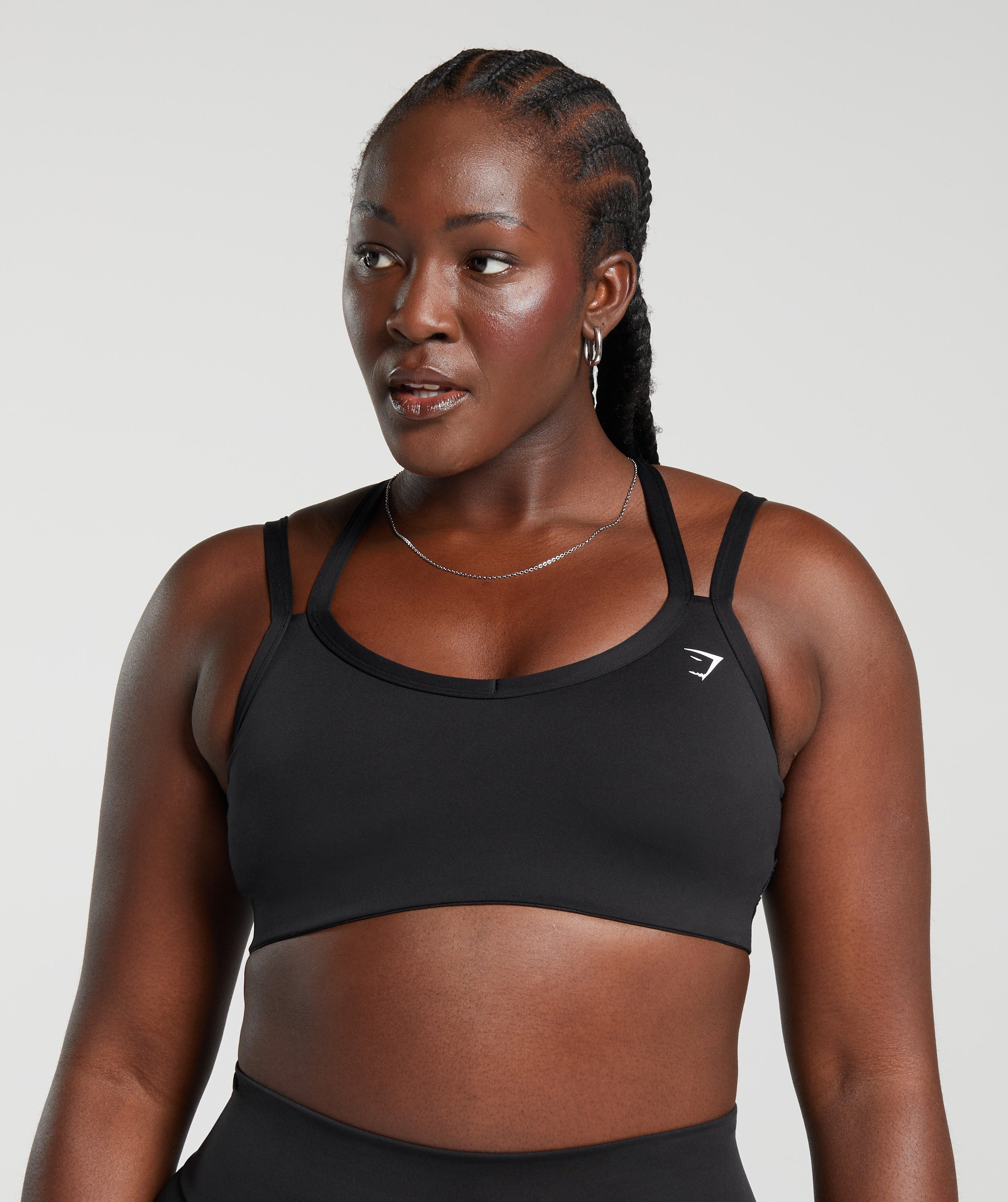 Gymshark Strap Feature Sports Bra - Black