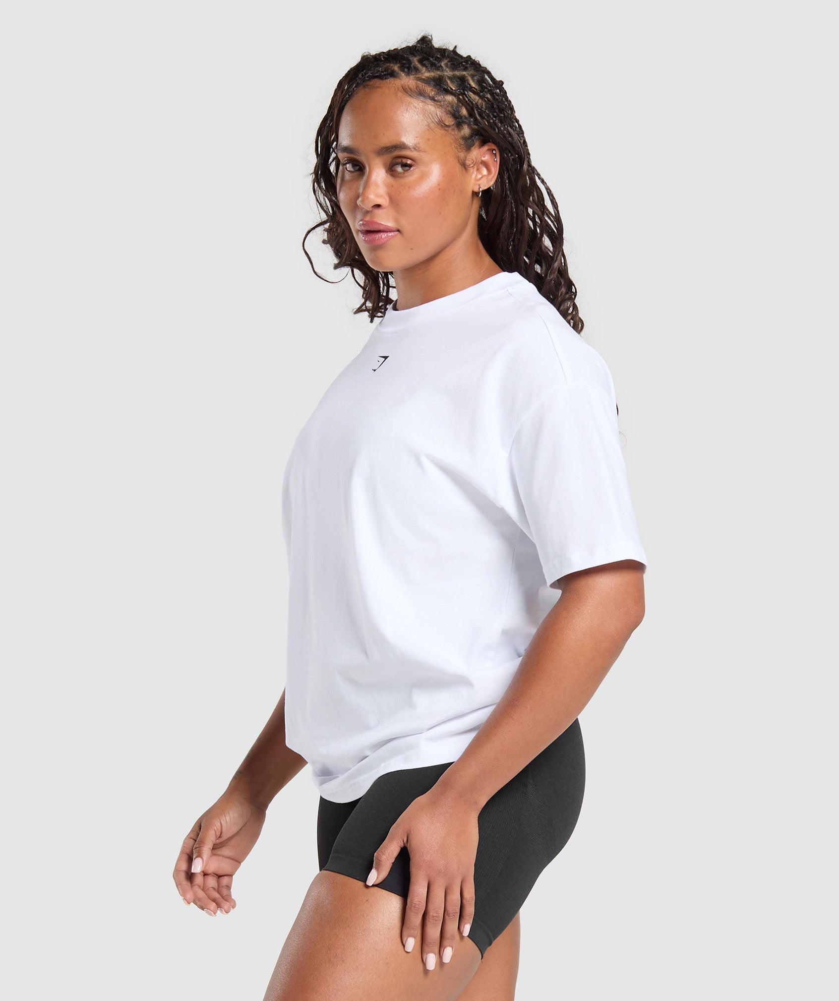 Gymshark Strength Department Graphic T-Shirt - White