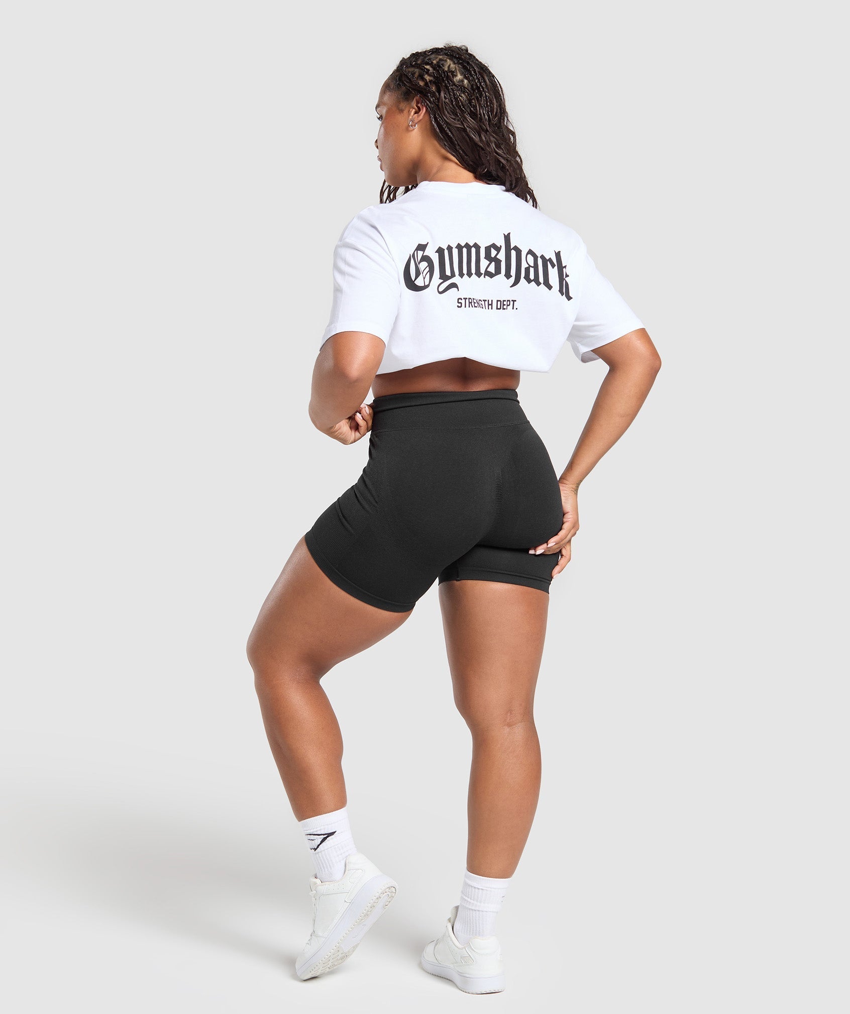 Gymshark Strength Department Graphic T-Shirt - White