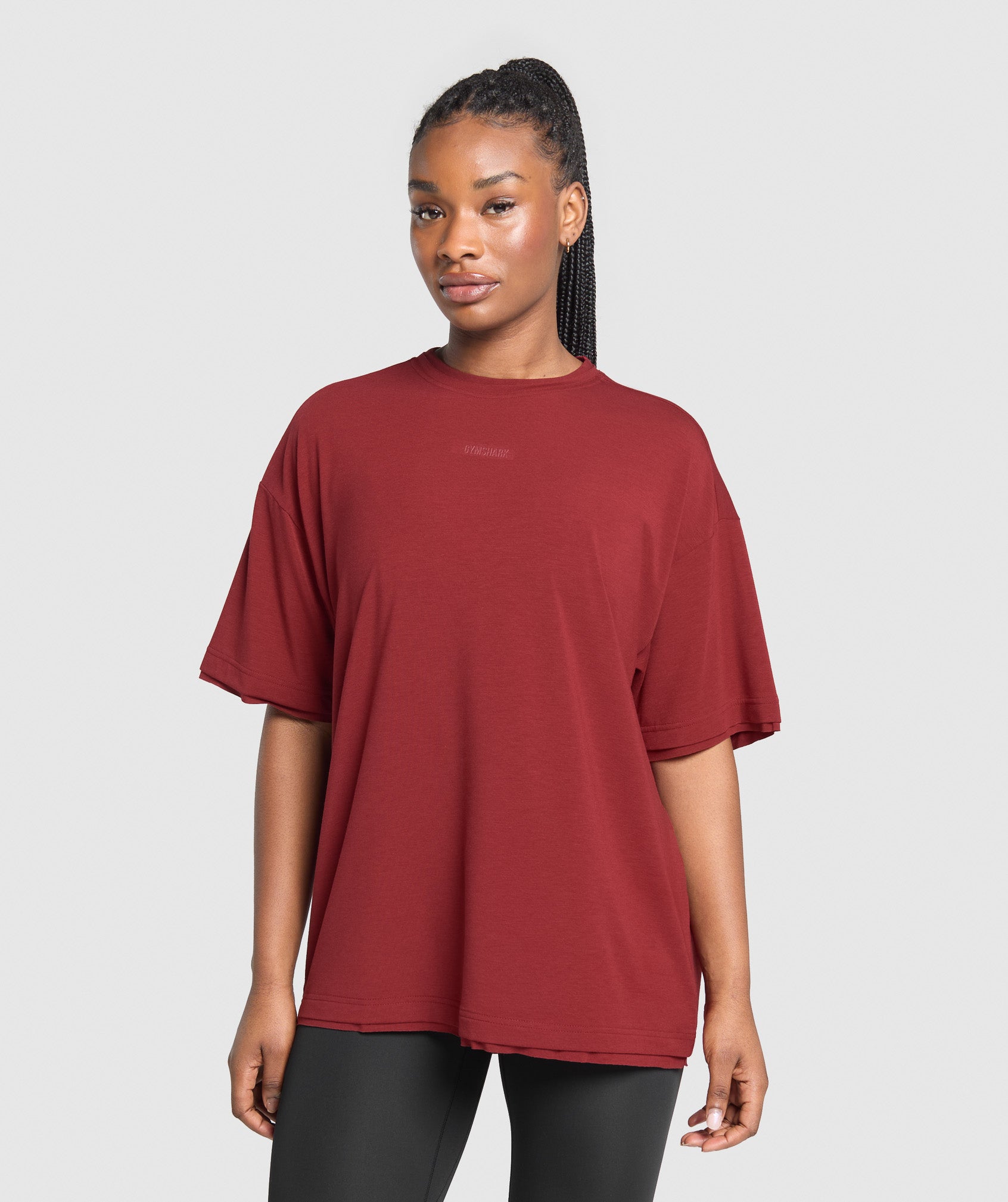 Gymshark Superset Graphic T-shirt - Sets Red