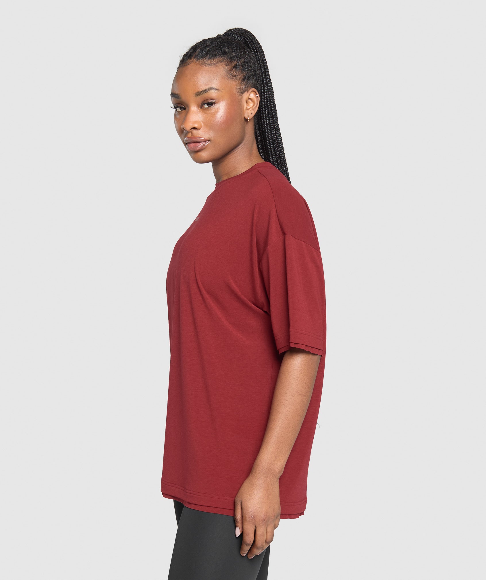 Gymshark Superset Graphic T-shirt - Sets Red