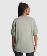 Gymshark Superset Graphic T-shirt - Stone Grey