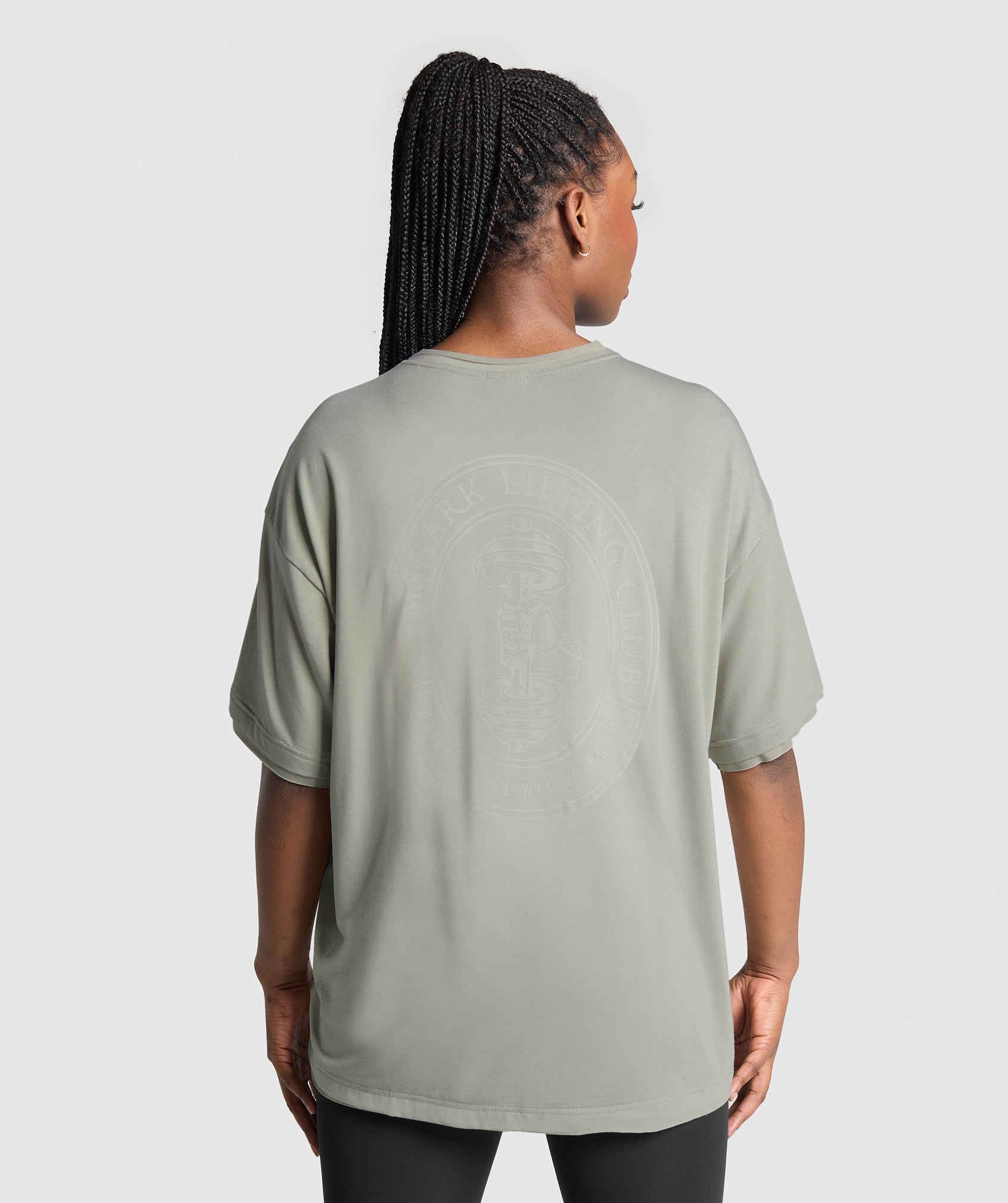 Gymshark Superset Graphic T-shirt - Stone Grey