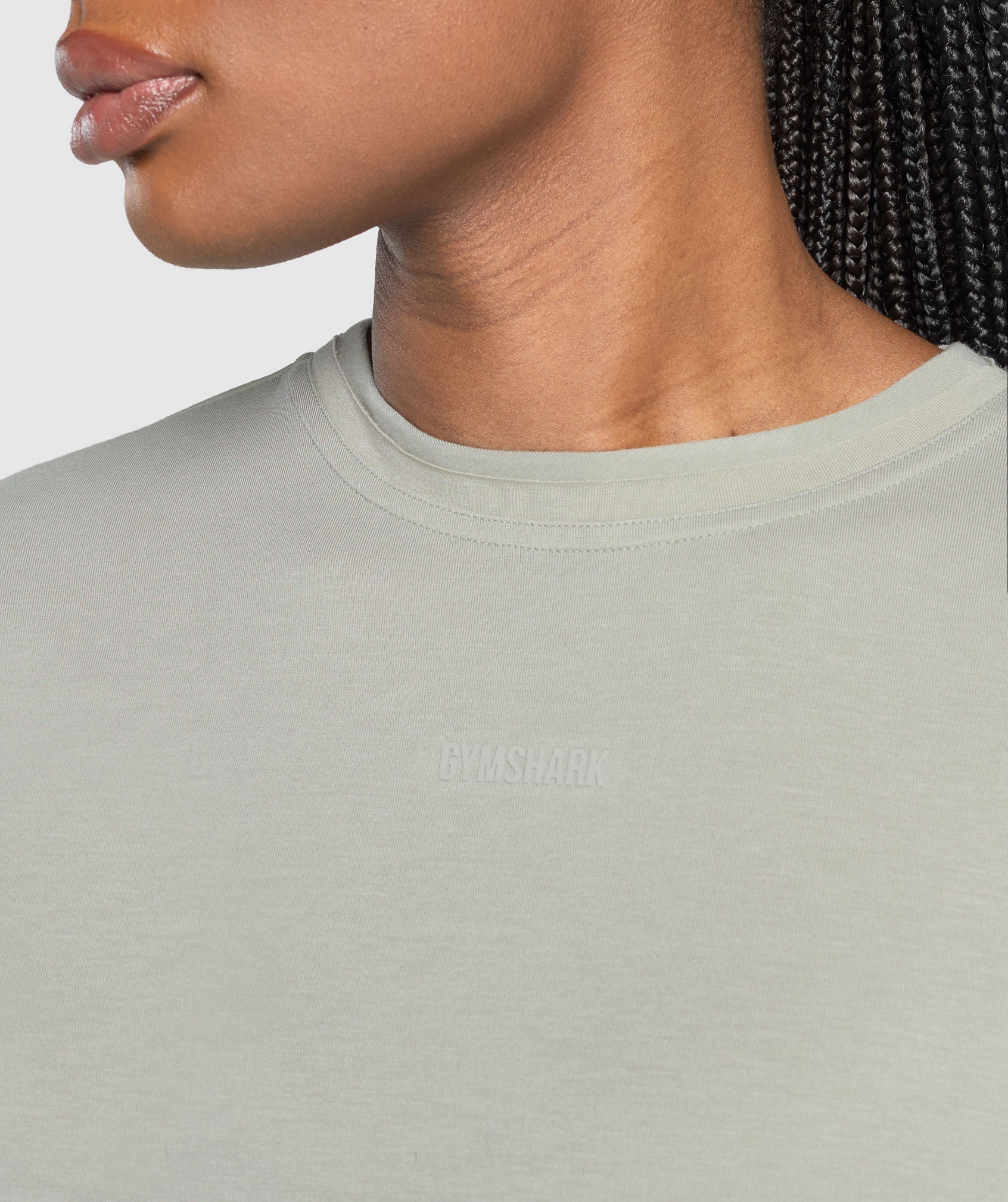 Gymshark Superset Graphic T-shirt - Stone Grey