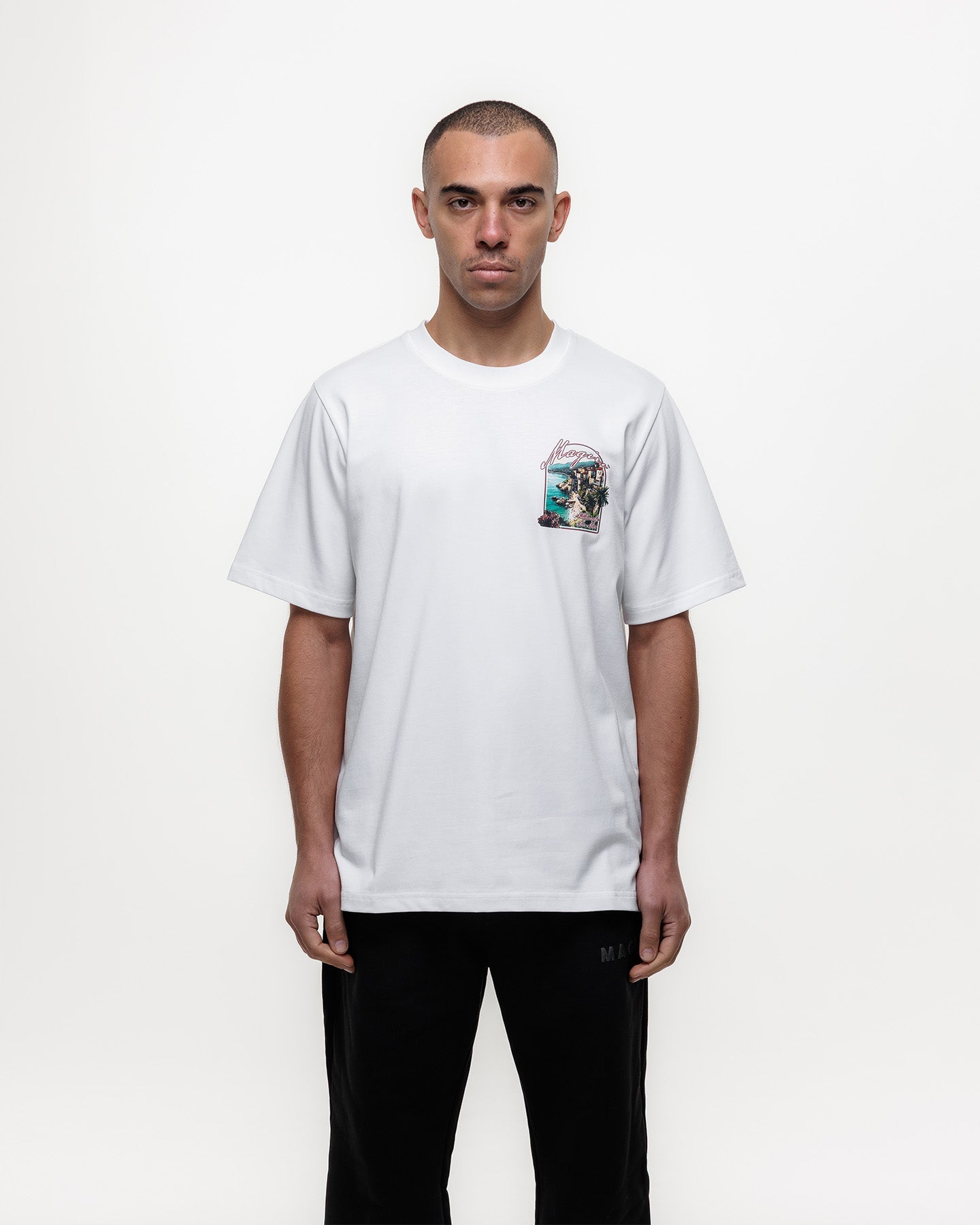 Magiri Sur Mur Printed T-Shirt in White