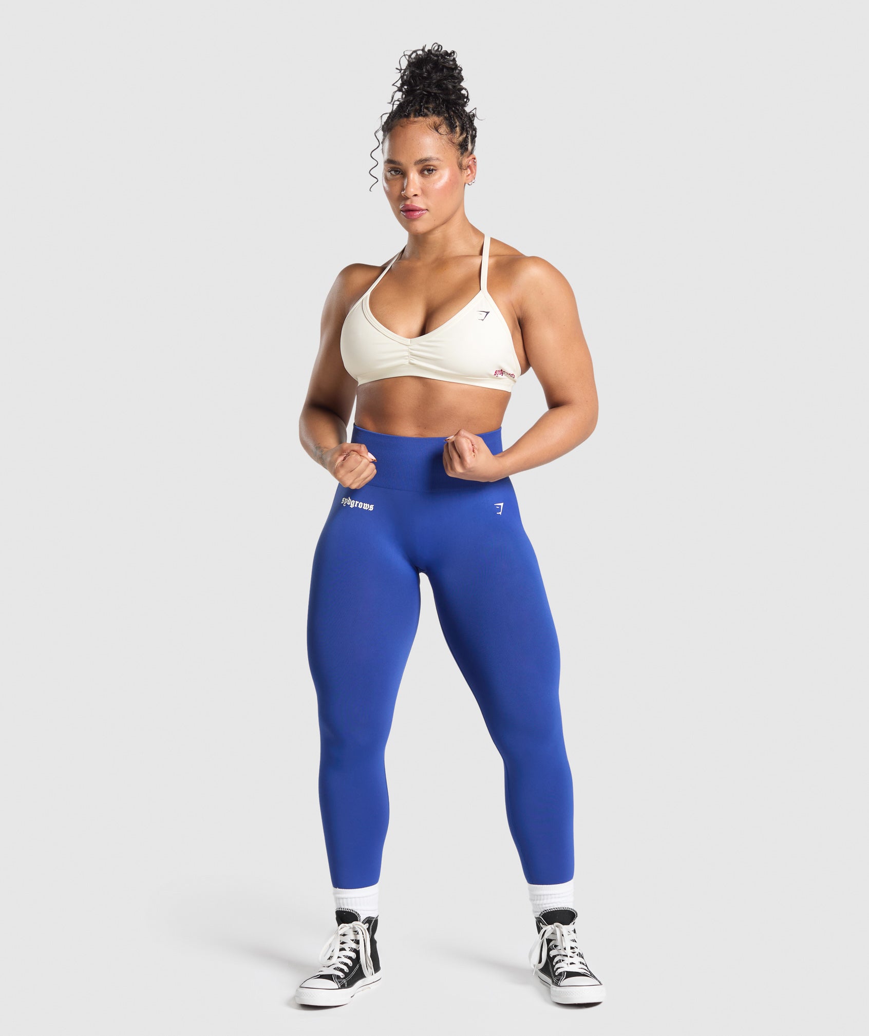 Syd Grows Everyday Seamless Leggings - Vintage Blue