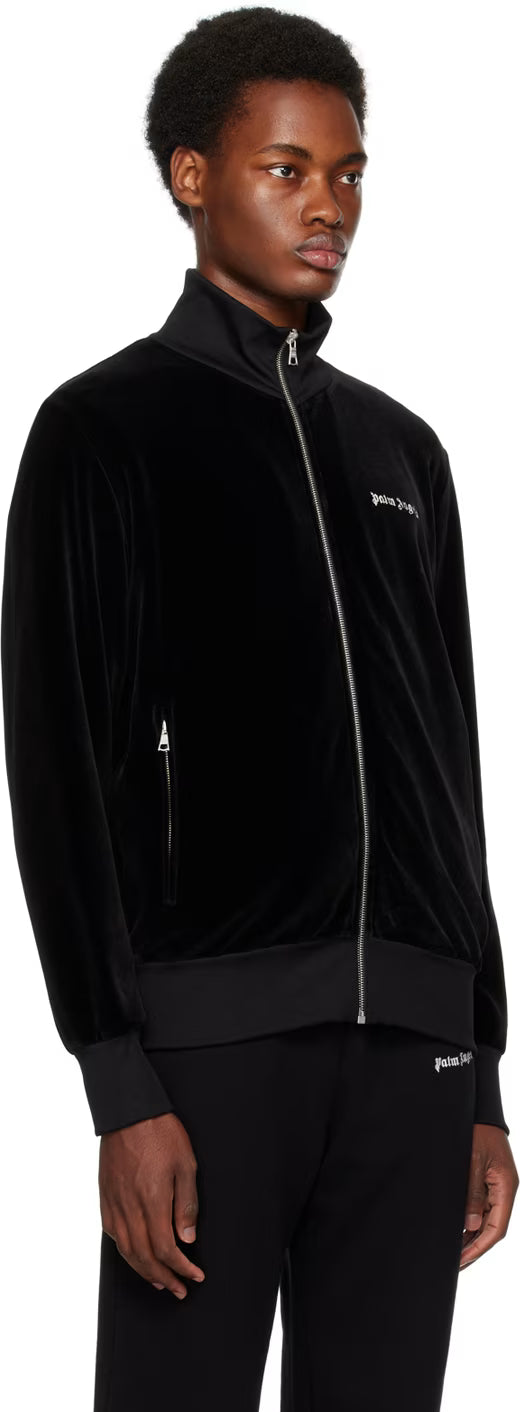 Black Zip Track Jacket