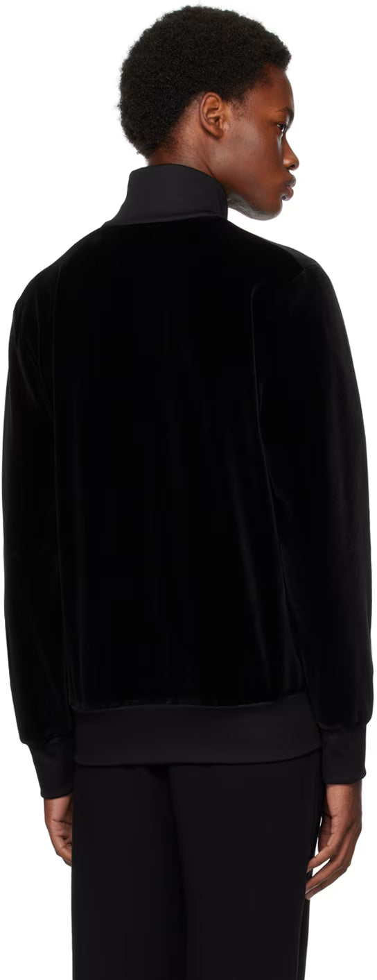 Black Zip Track Jacket