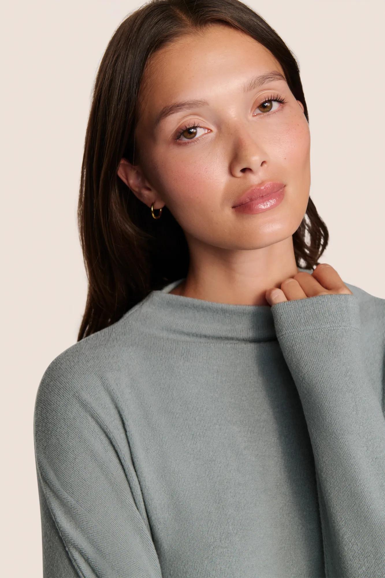 Cozy Time Mock Neck Pullover