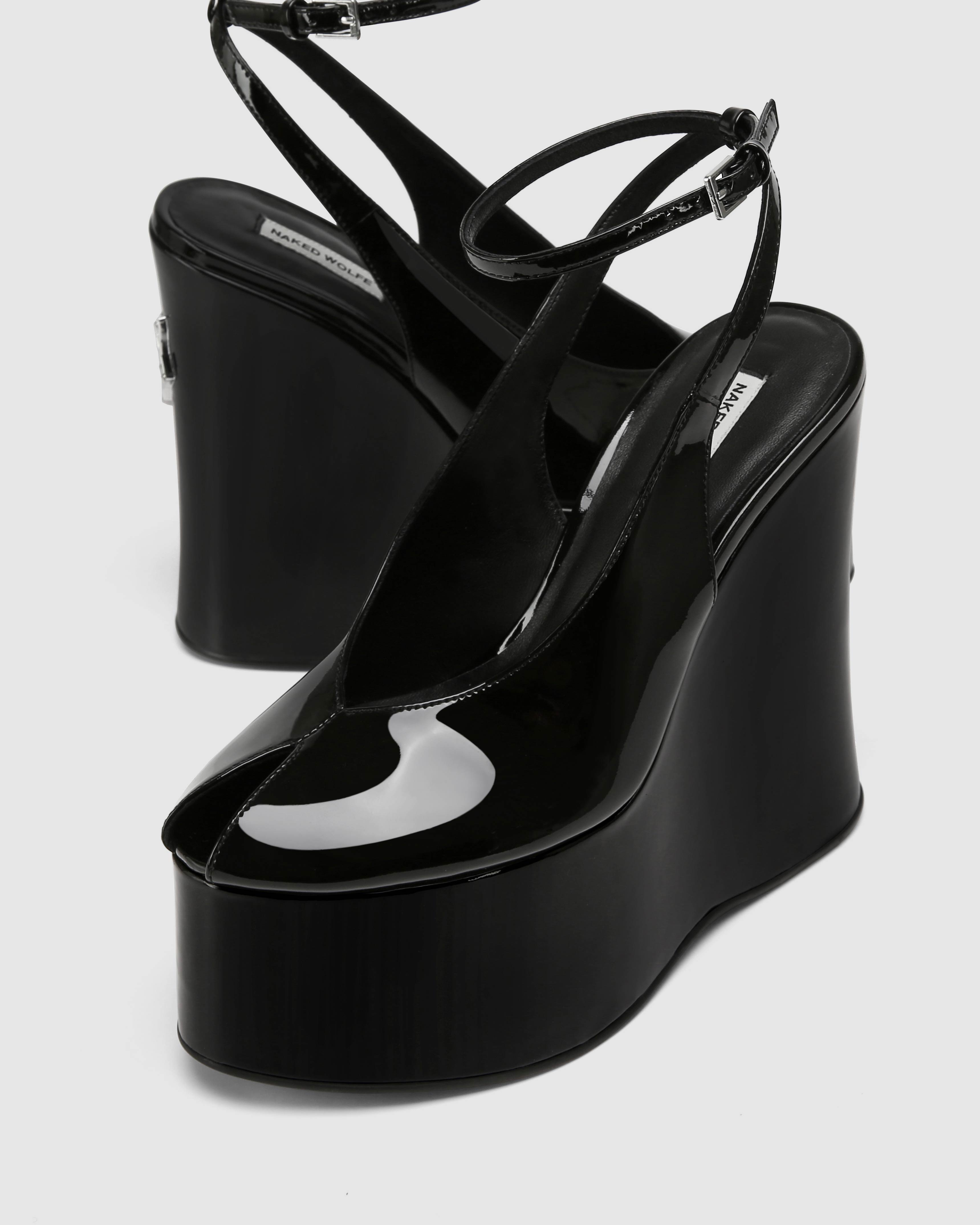 Tansy Black Patent Leather