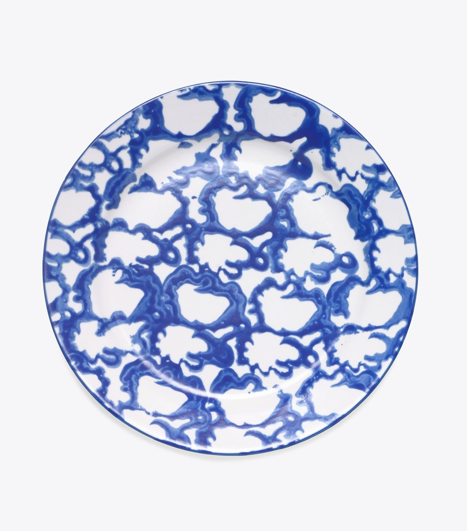 Spongeware Salad Plate, Set of 4