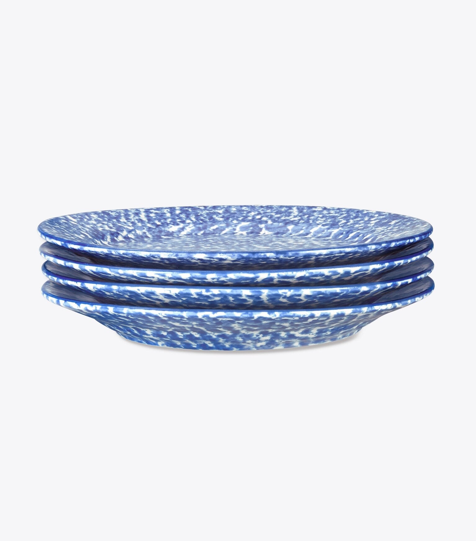 Spongeware Salad Plate, Set of 4
