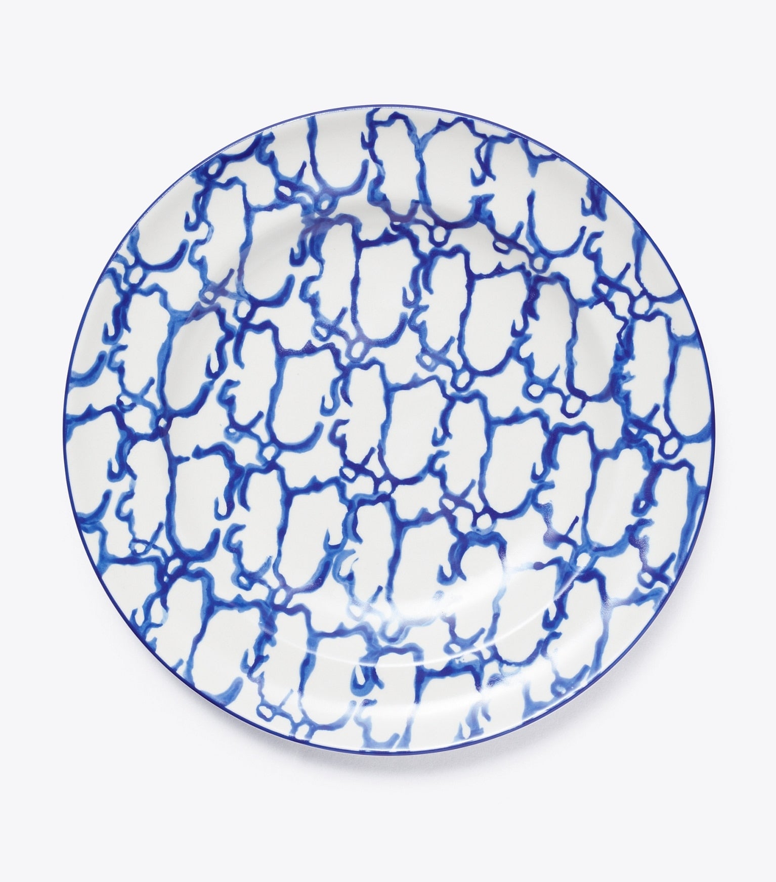 Spongeware Rim Soup Bowl, Set of 2